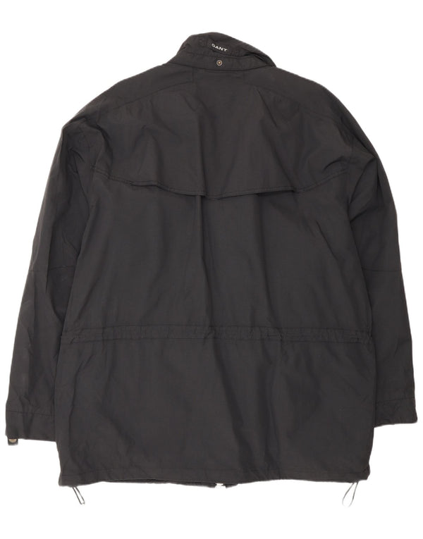 Gant Chaqueta impermeable para hombre UK 40 Large Nylon azul marino