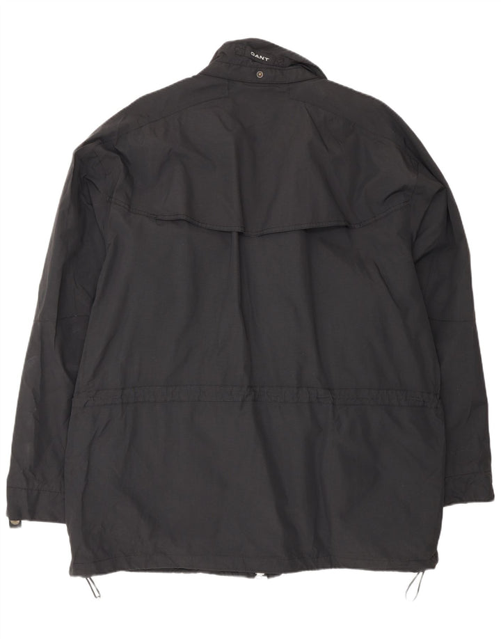 Gant Chaqueta impermeable para hombre UK 40 Large Nylon azul marino