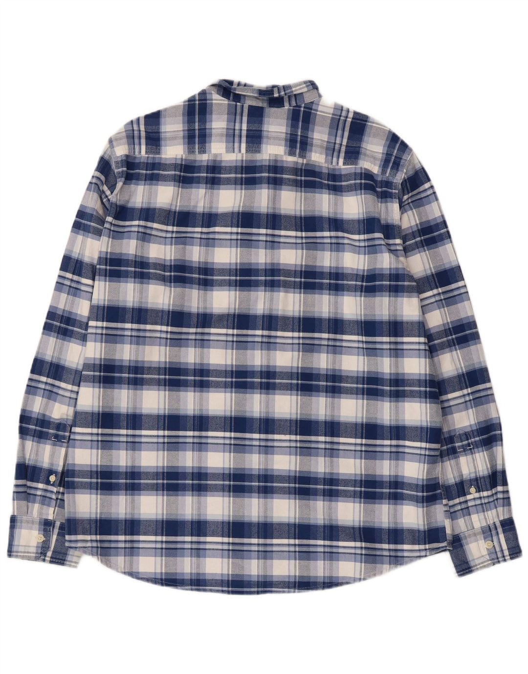 LEVI'S Camisa de franela de ajuste estándar para hombre Algodón a cuadros azules grandes