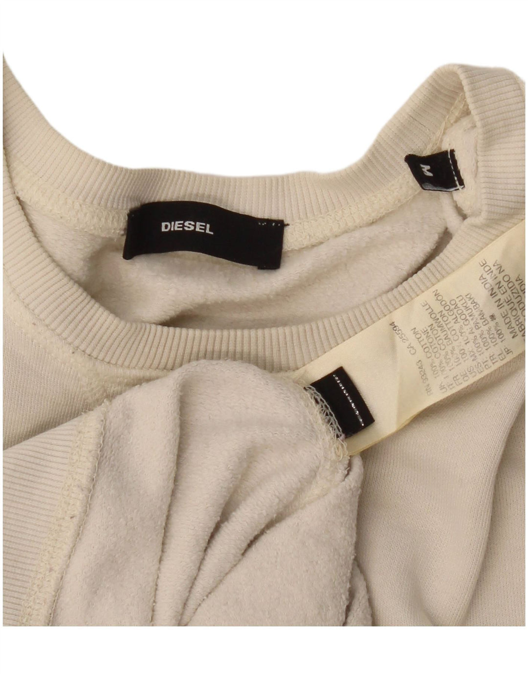 Diesel Sudadera con gráfico extragrande para mujer UK 40 Medium White Floral