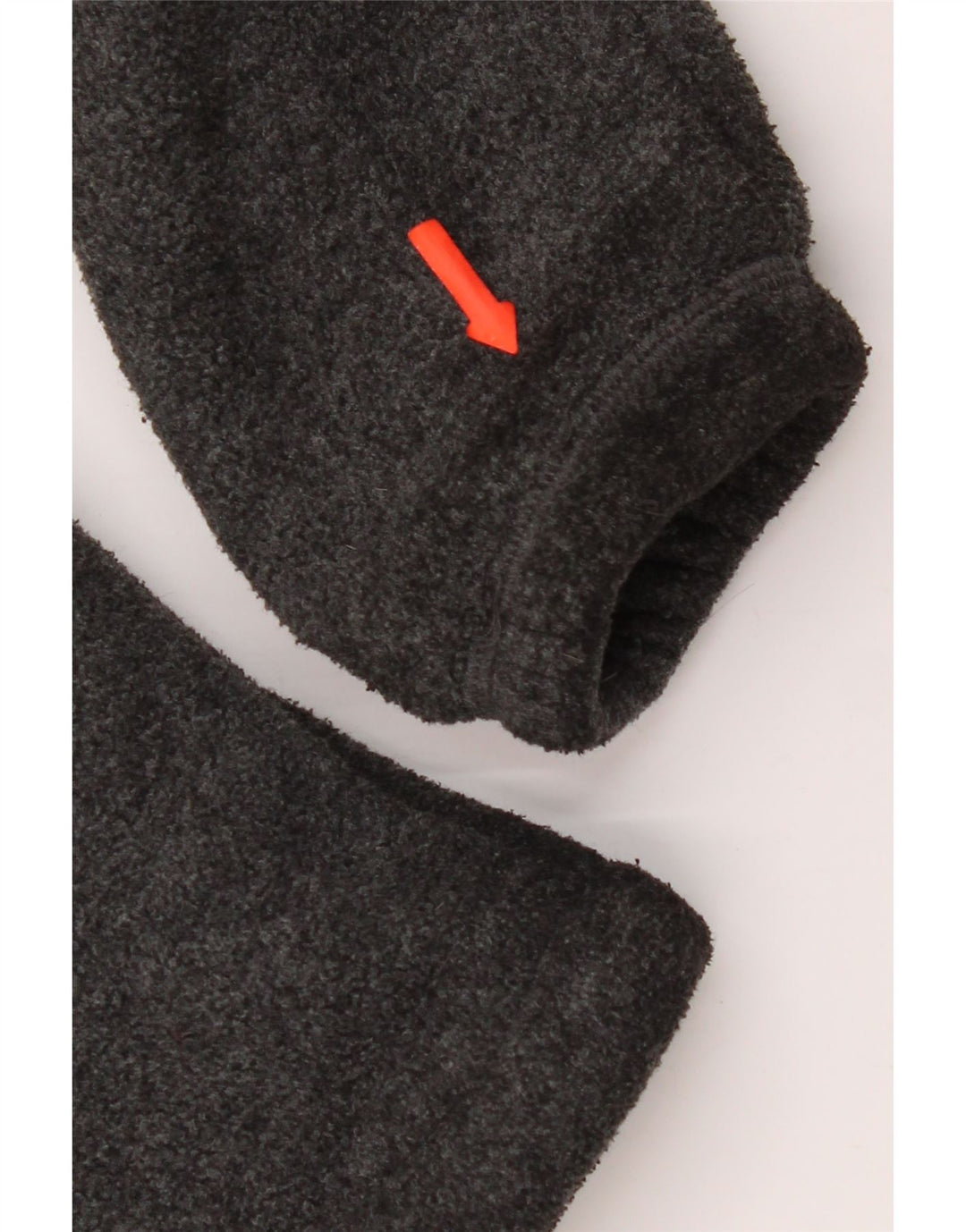 Gant Sudadera con capucha y cremallera gráfica para hombre Poliéster moteado en gris medio
