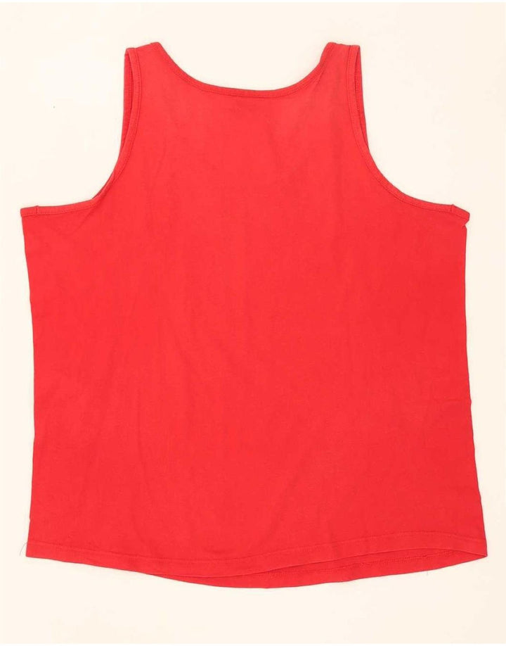 Champion Camiseta Sin Mangas Para Hombre 2XL Rojo