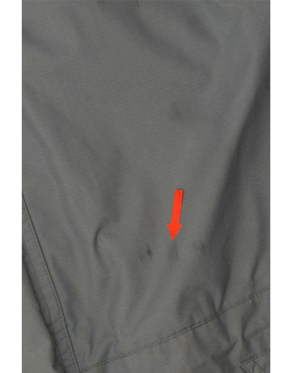 Sprayway Chaqueta impermeable con capucha para hombre ES 38 Gris medio Poliamida color block