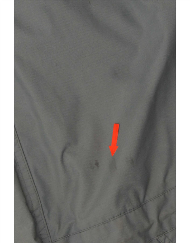 Sprayway Chaqueta impermeable con capucha para hombre ES 38 Gris medio Poliamida color block