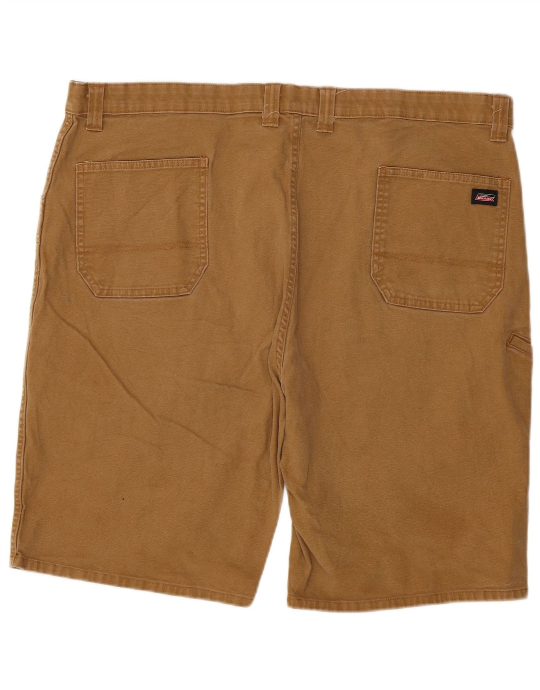 DICKIES Pantalones cortos cargo flexibles para hombre W44 2XL Algodón marrón