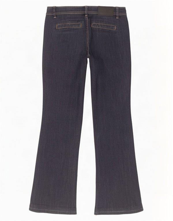 Vaqueros Benetton Mujer Acampanados IT 42 Medium W30 L31 Azul Marino