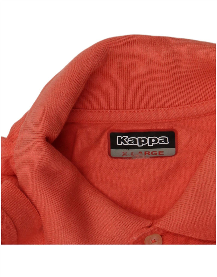 Kappa Polo Hombre XL Naranja