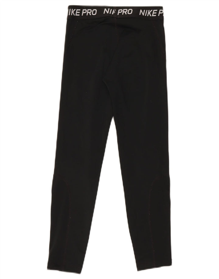 NIKE Leggings gráficos para niña 9-10 años Negro