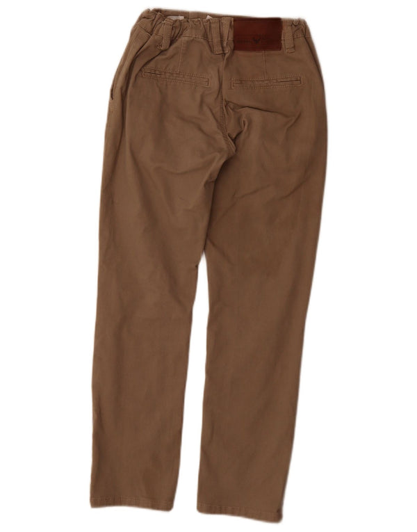 Diesel Pantalones chinos rectos para niños 9-10 años W25 L24 Algodón beige
