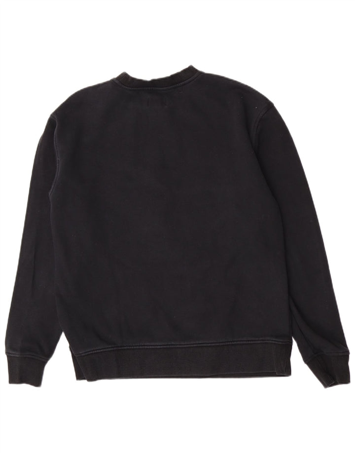 Tommy Hilfiger Mujer Regular Fit Sudadera Jumper Medium Negro Algodón