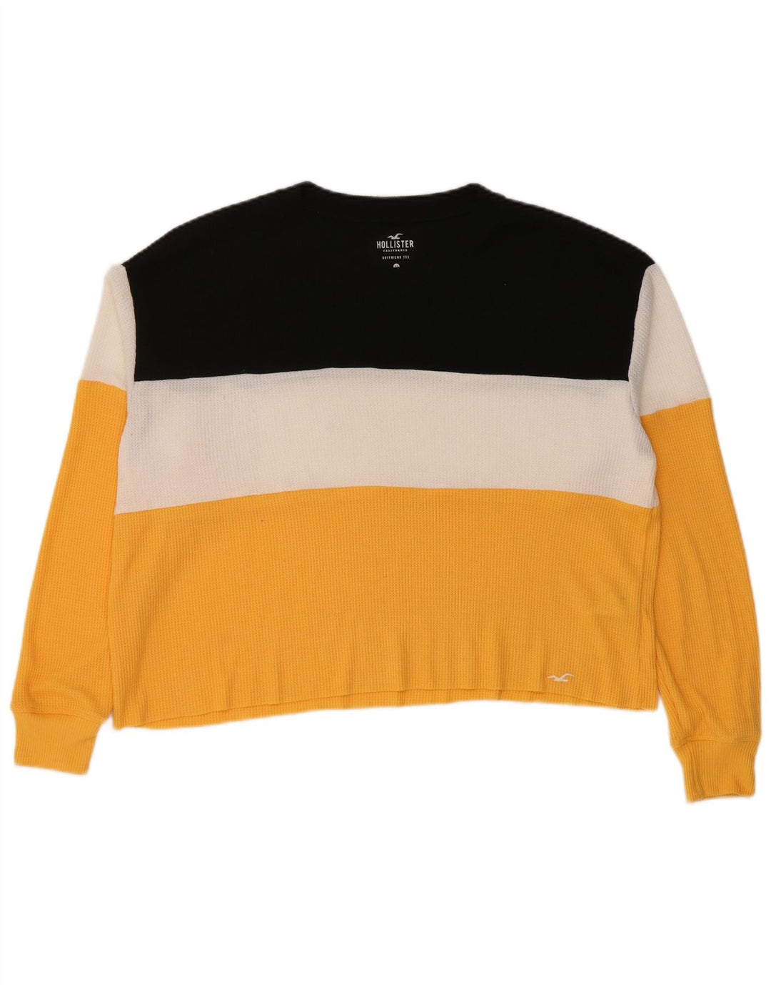 HOLLISTER Suéter tipo jersey con cuello redondo para mujer UK 6 XS Multicolor