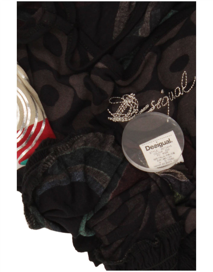 DESIGUAL Top de tirantes para mujer UK 40 Mediano Multicolor Geométrico