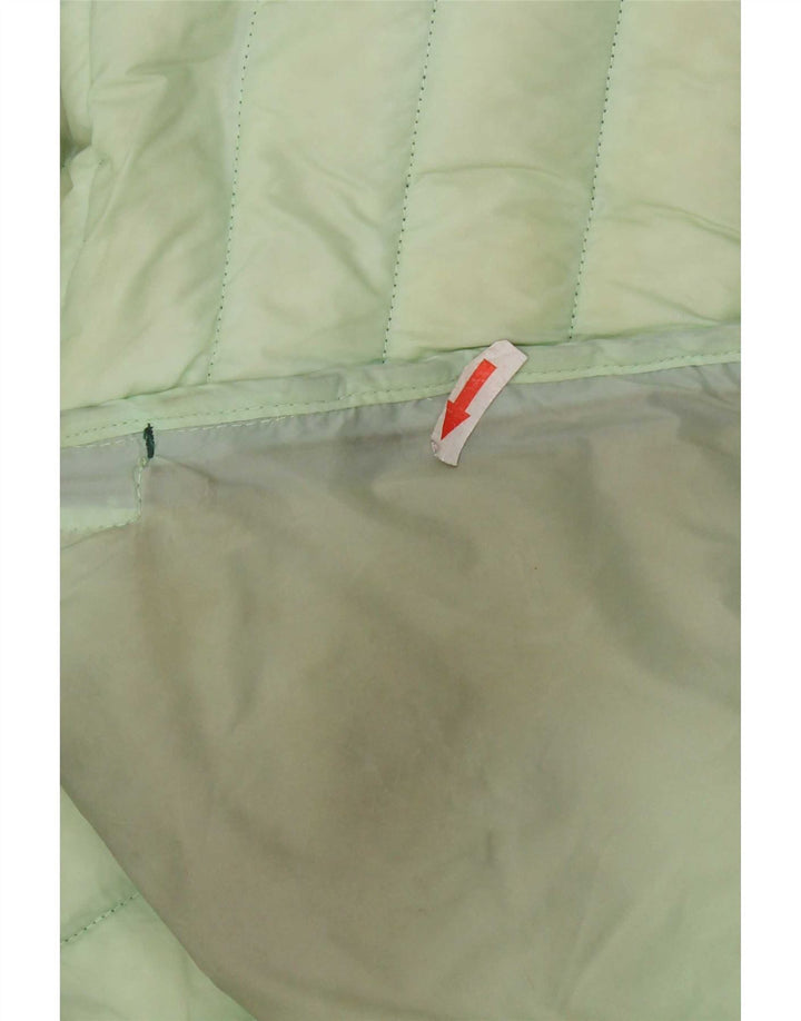 Chaqueta acolchada con capucha para mujer Mountain Warehouse UK 44 Nylon verde medio