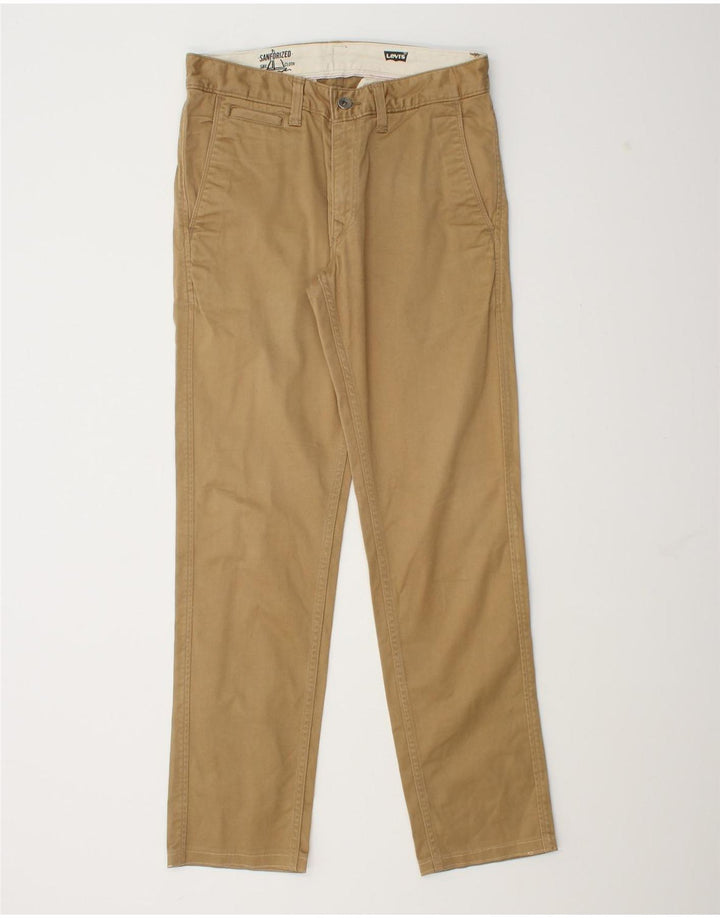 Levi's Pantalón chino ajustado para hombre W29 L30 Algodón beige