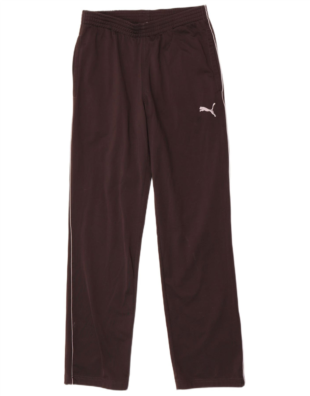 Puma Pantalones De Chándal Para Hombre Pequeños Marrón Colorblock Poliéster