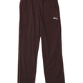 Puma Pantalones De Chándal Para Hombre Pequeños Marrón Colorblock Poliéster