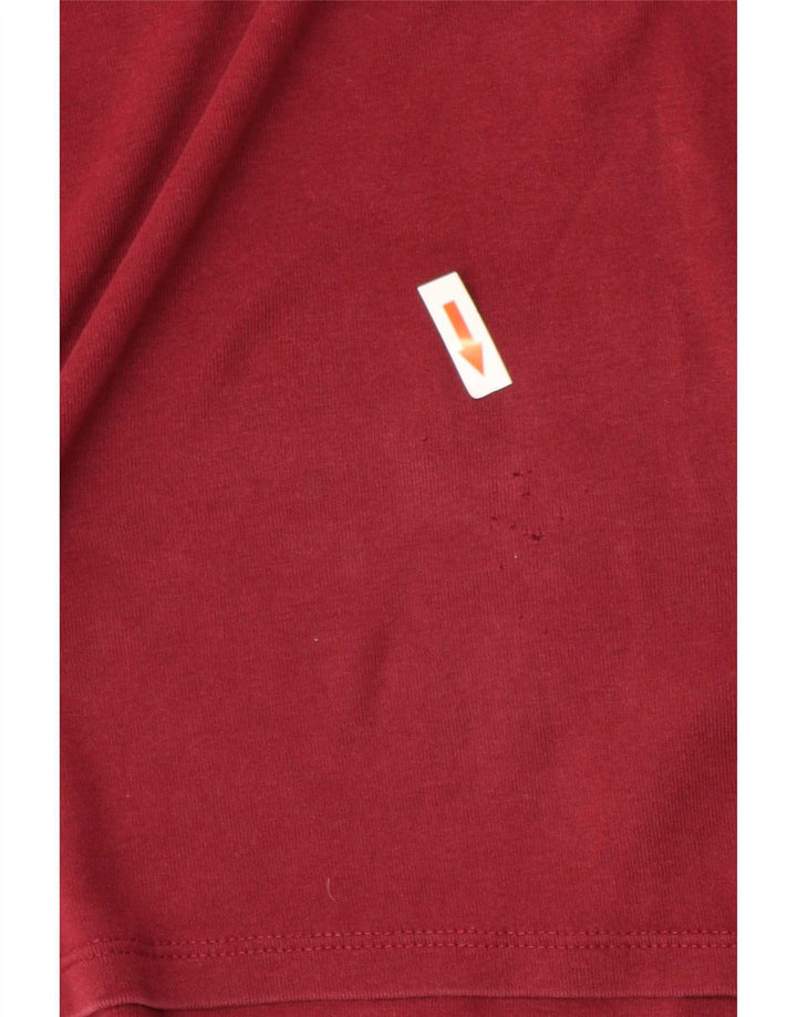 Zara Mujer Top Manga 3/4 ES 40 XL Rojo