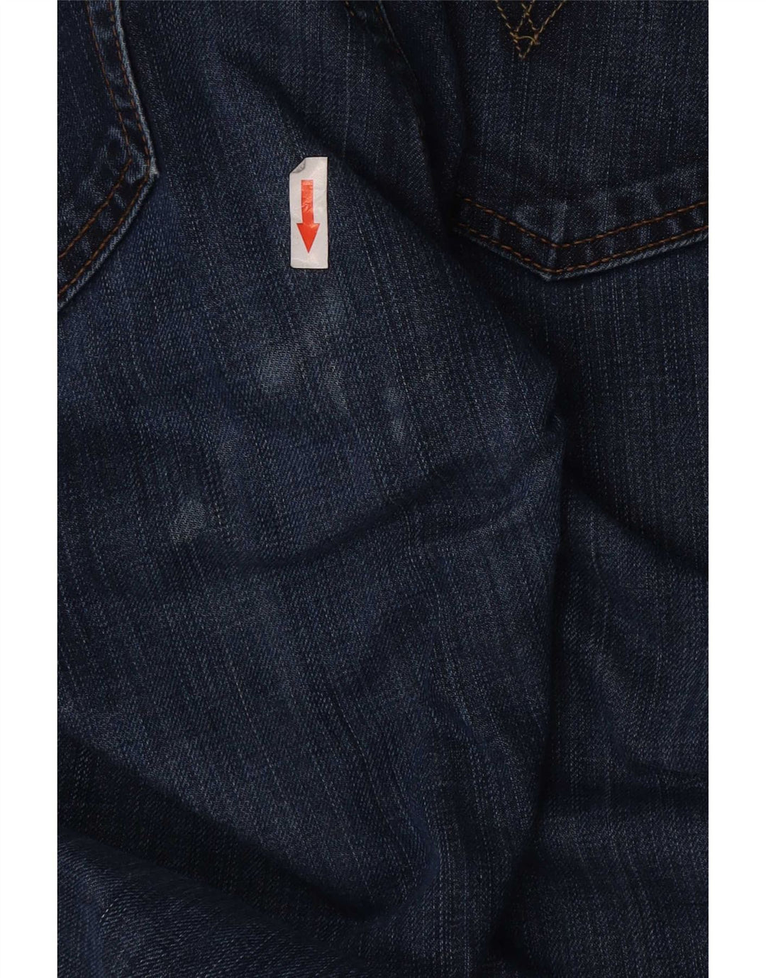 Levi's Jeans rectos desgastados 758 para hombre W32 L32 Algodón azul marino
