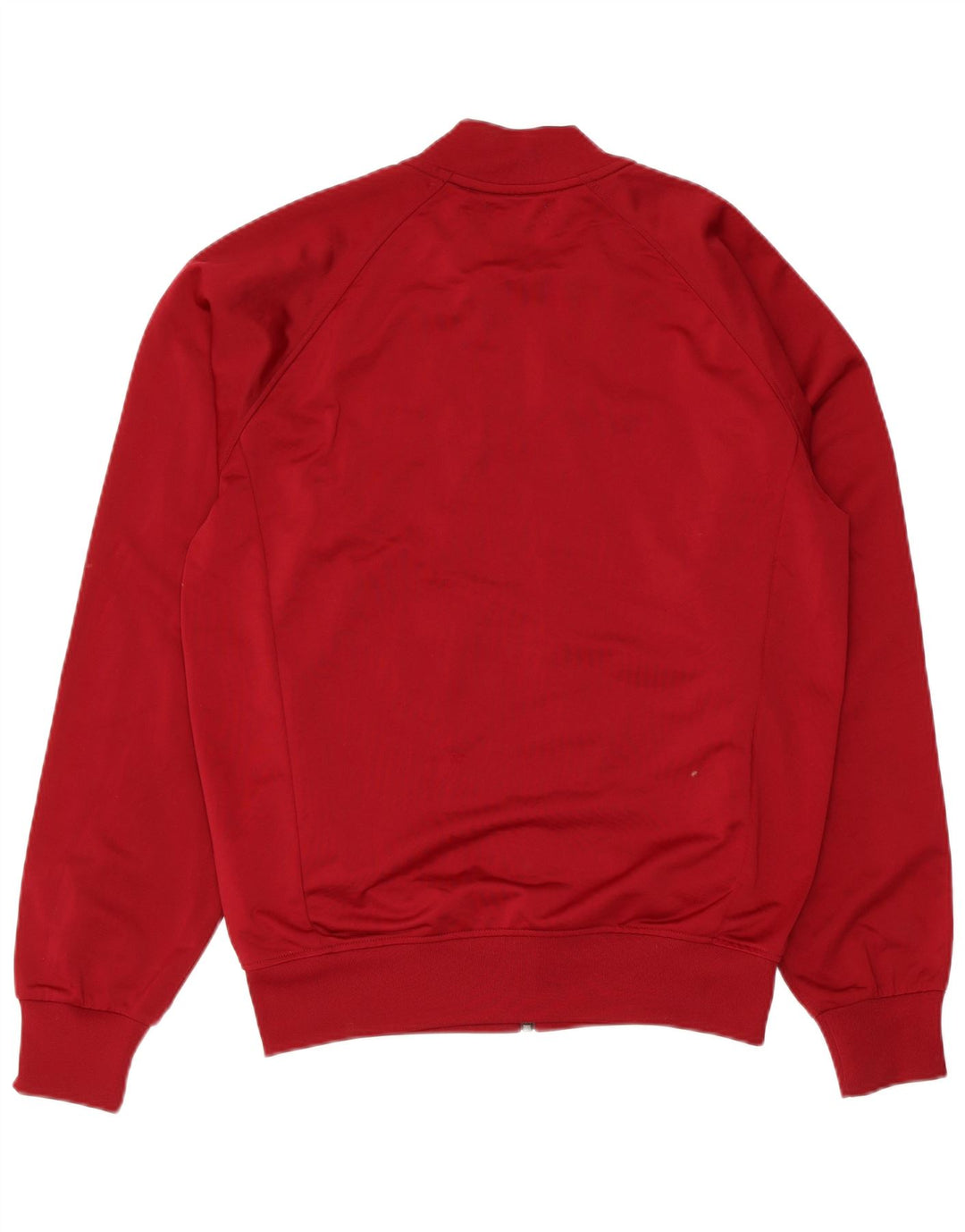 Adidas Hombre Chándal Top Chaqueta Medio Granate Poliéster