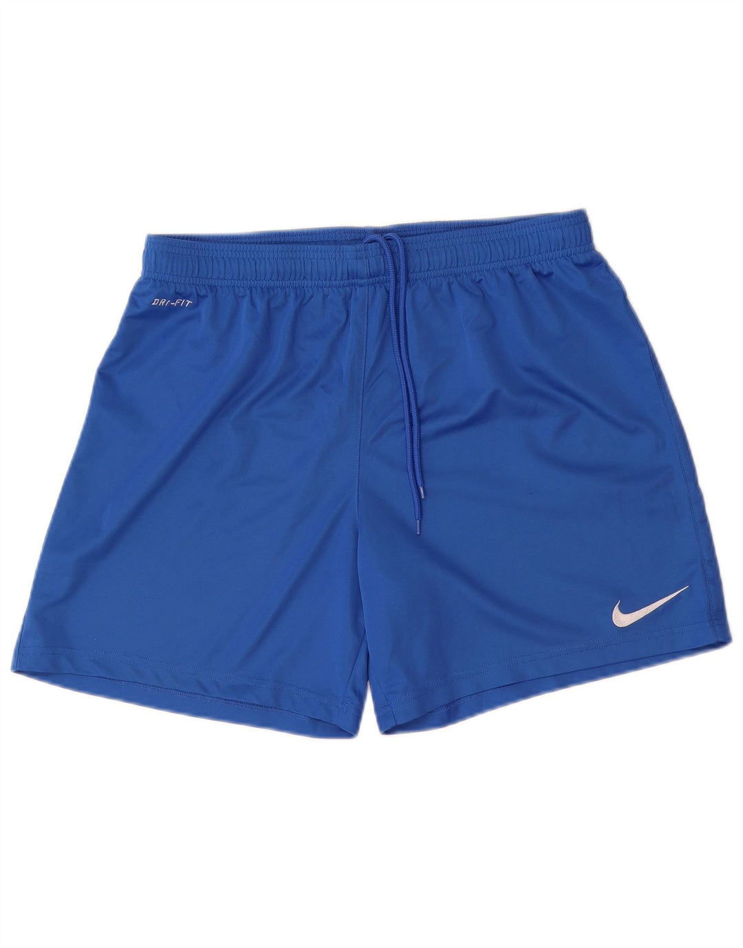 Nike - Pantalones cortos deportivos Dri Fit para hombre, poliéster azul grande