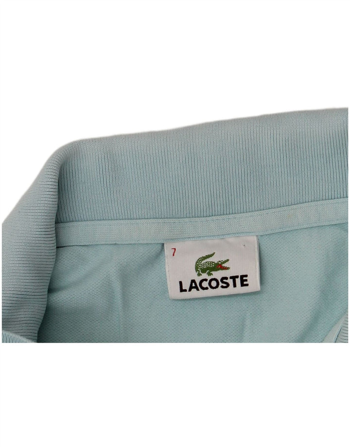 Polo Lacoste para hombre talla 7 2XL azul