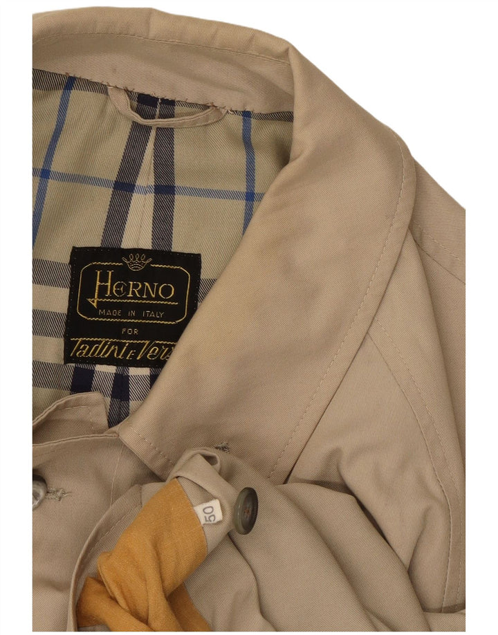 Herno Gabardina para hombre IT 50 Large Beige