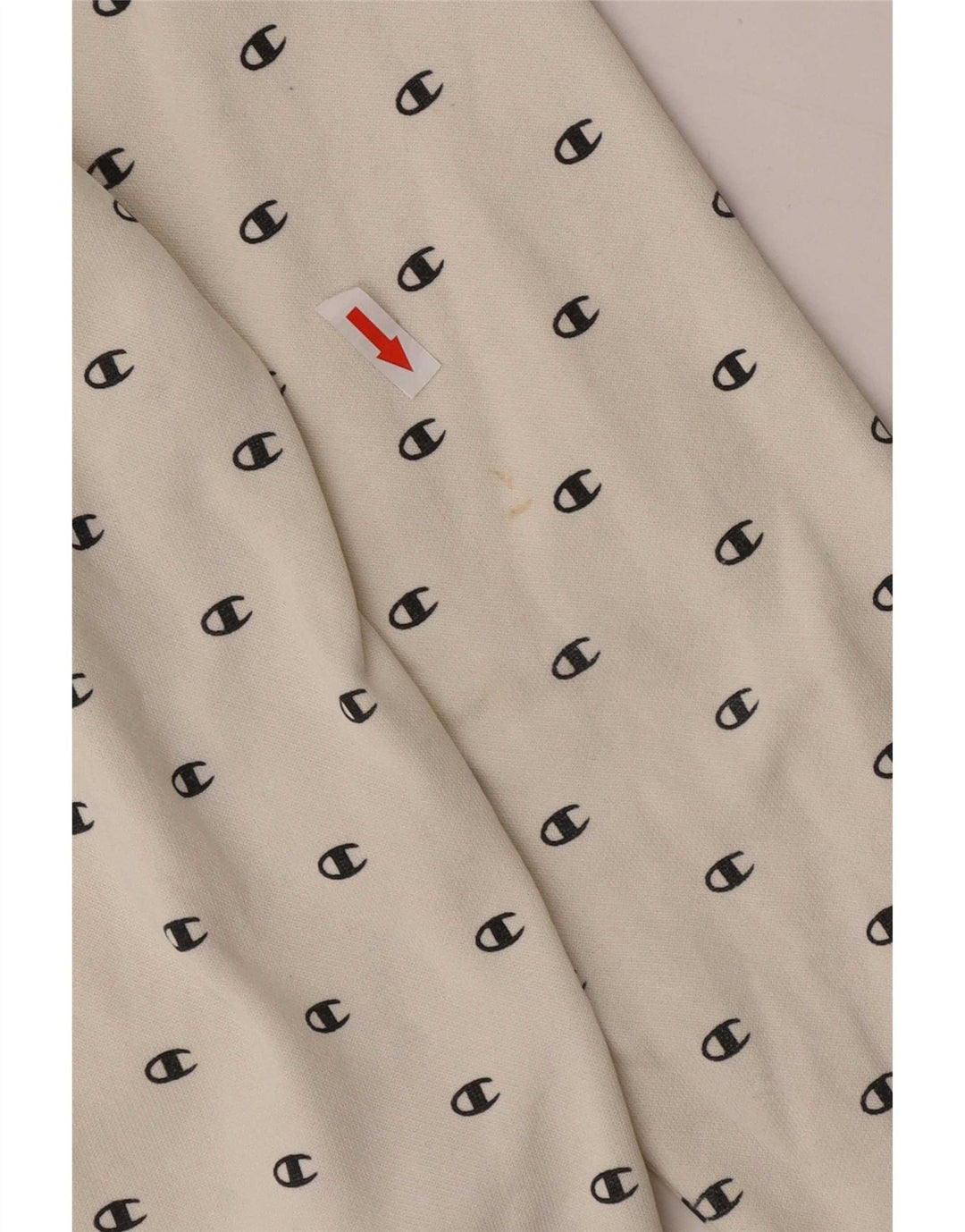 Champion Sudadera con gráfico para niños 11-12 años Grande Blanco Manchado
