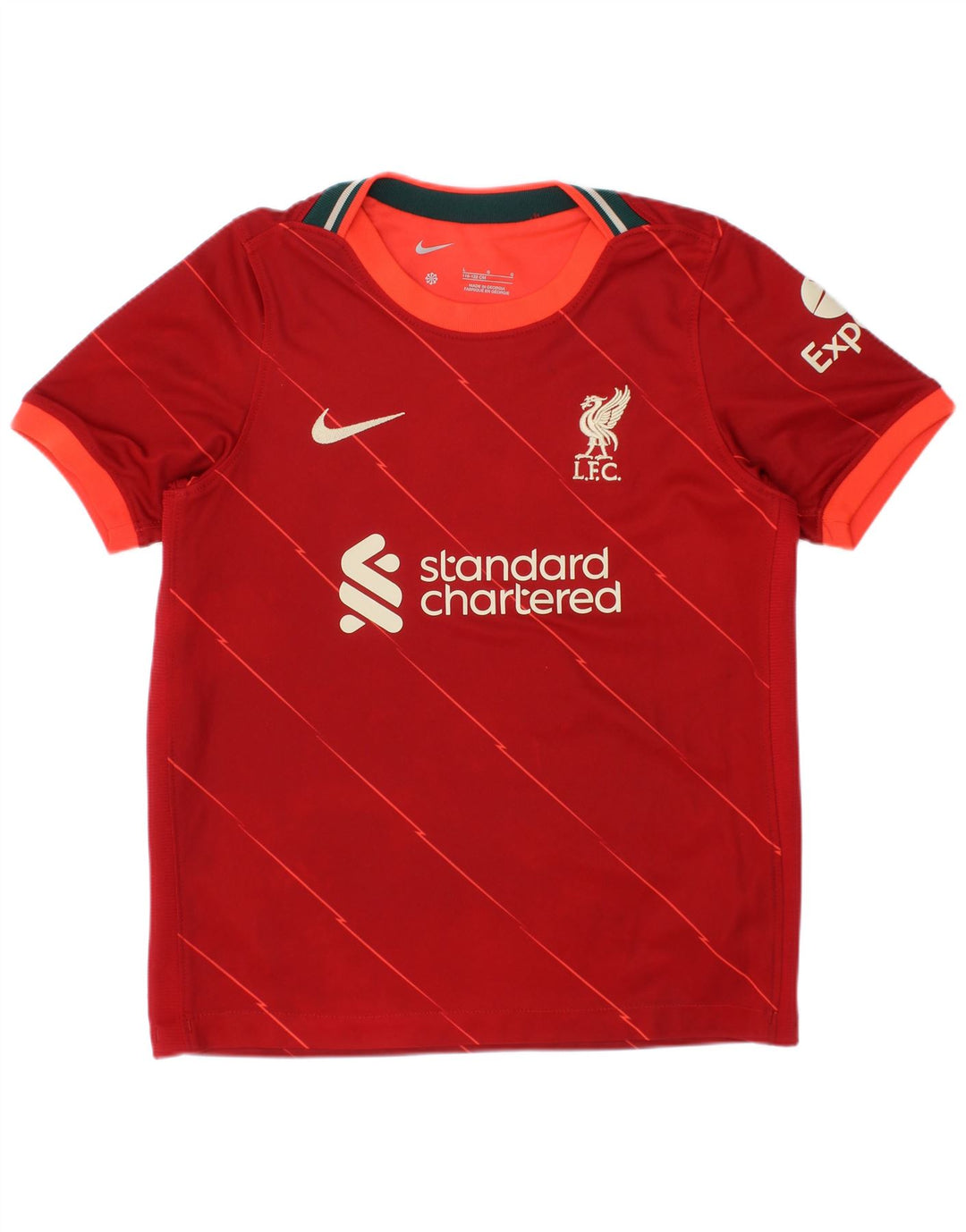 Nike Liverpool Graphic Camiseta para niños 6-7 años Grande Rojo Poliéster