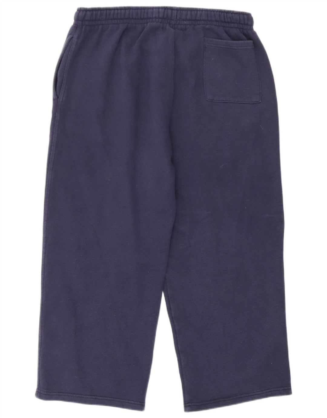 Kappa Hombre Pantalones De Chándal Gráfico Grande Azul Marino Algodón