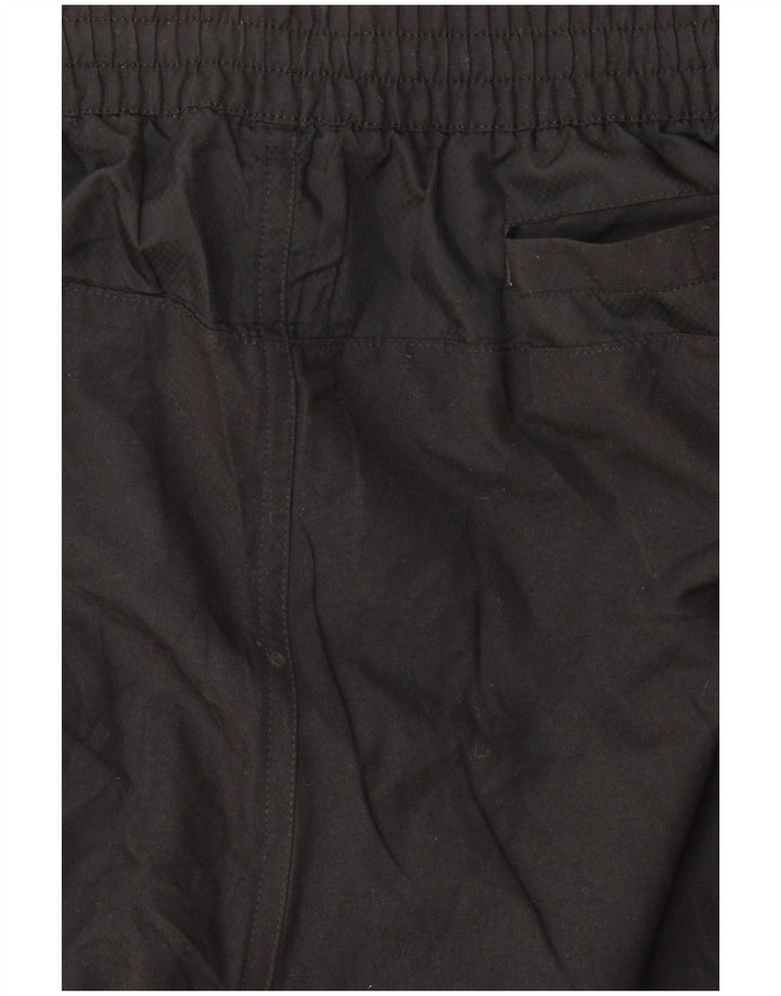 Adidas Hombre Pantalones De Chándal Joggers Grande Negro Poliéster