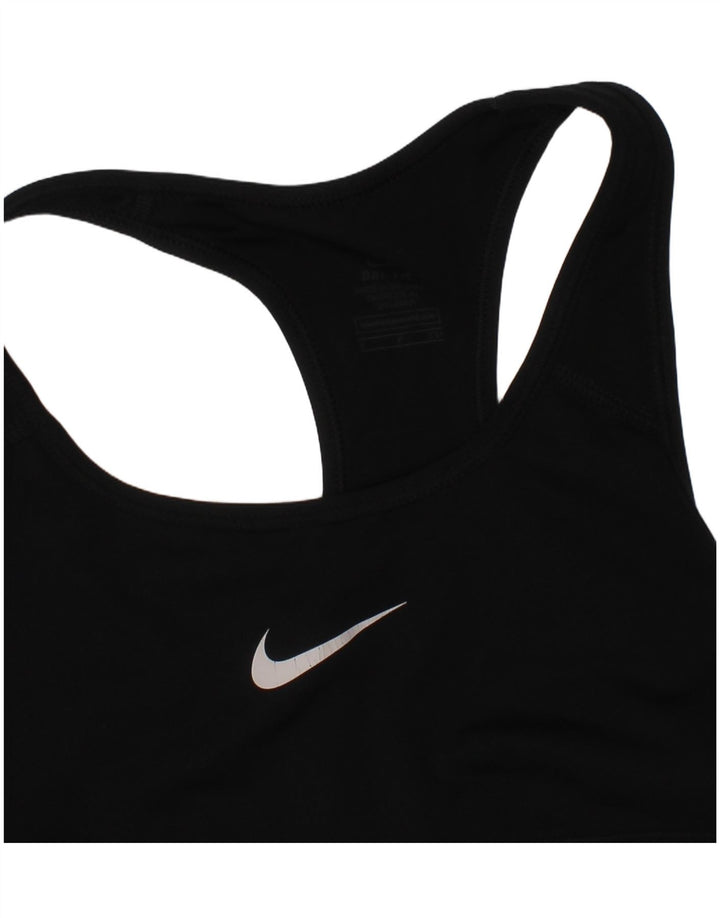Nike Mujer Sport Bra Top Pequeño Negro Deportes