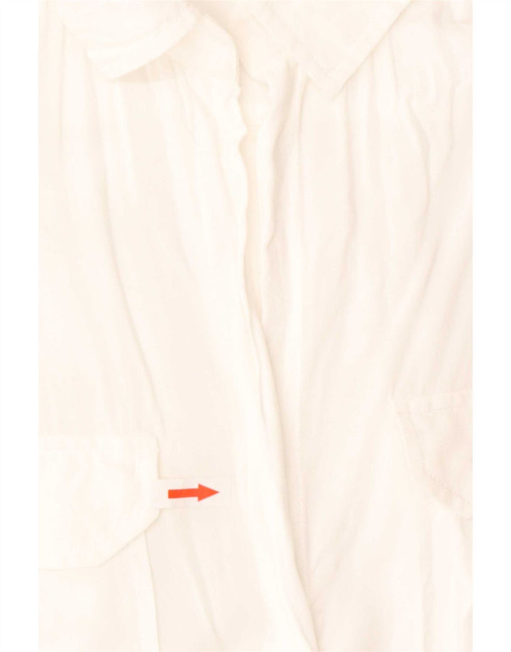 Zara Camisa Mujer UK 40 Small White