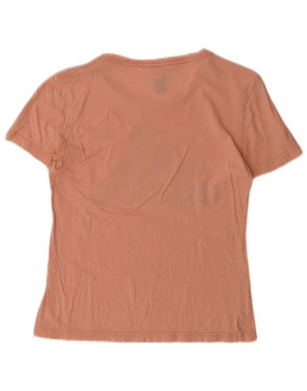 Adidas Camiseta gráfica para mujer Top UK 10 Small Pink