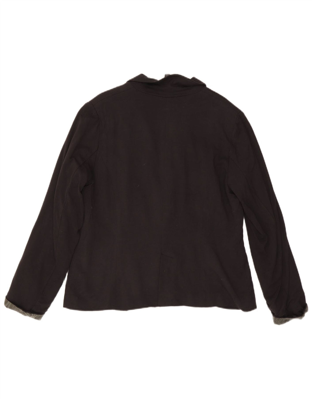 Chaqueta Desigual Mujer 1 Botón Blazer EU 46 XL Viscosa Negra