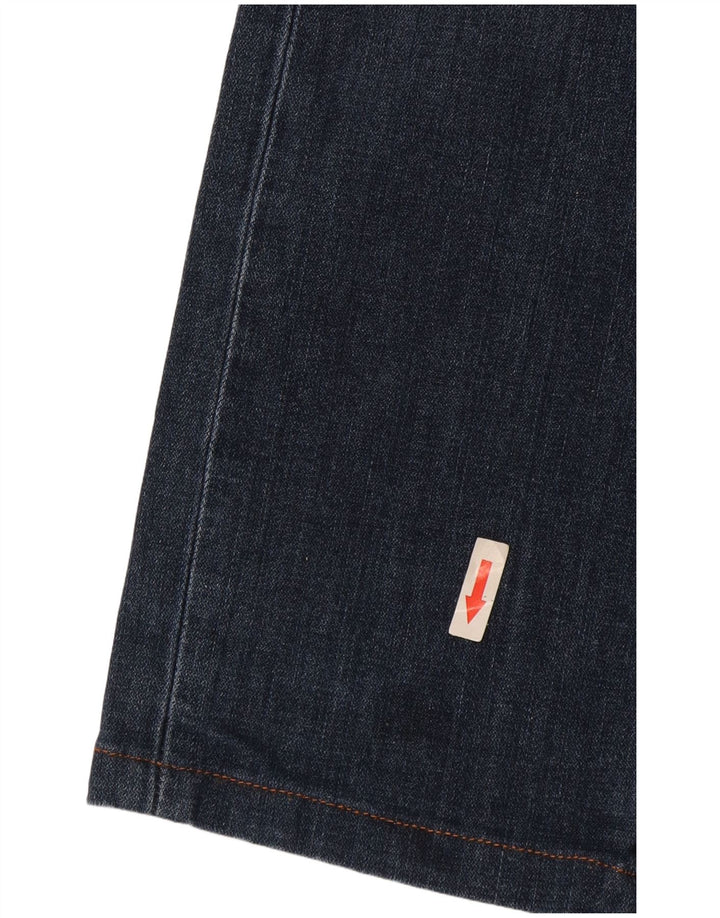 Roy Rogers Vaqueros ajustados desgastados para hombre W34 L29 Algodón azul