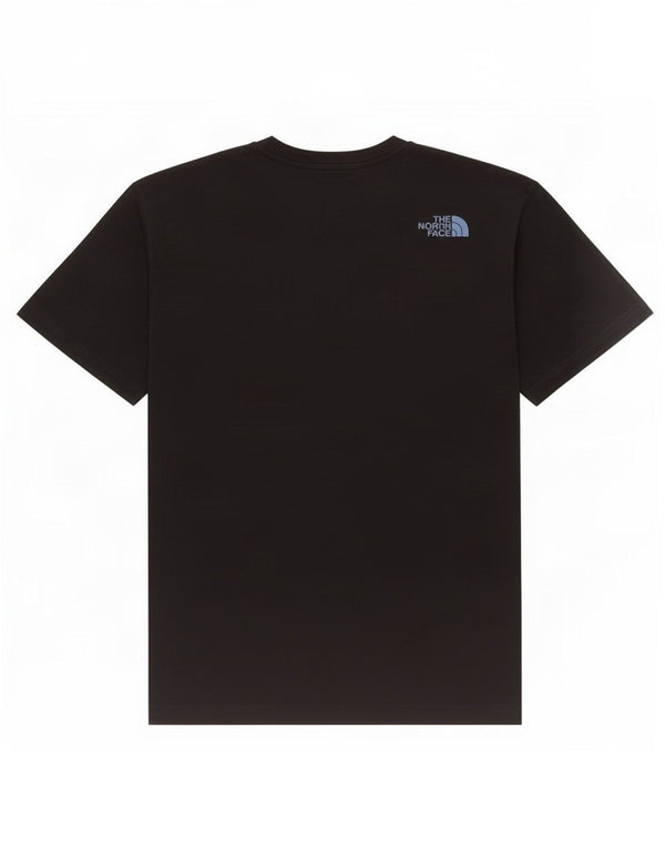 The North Face Camiseta gráfica para hombre Top grande de algodón negro