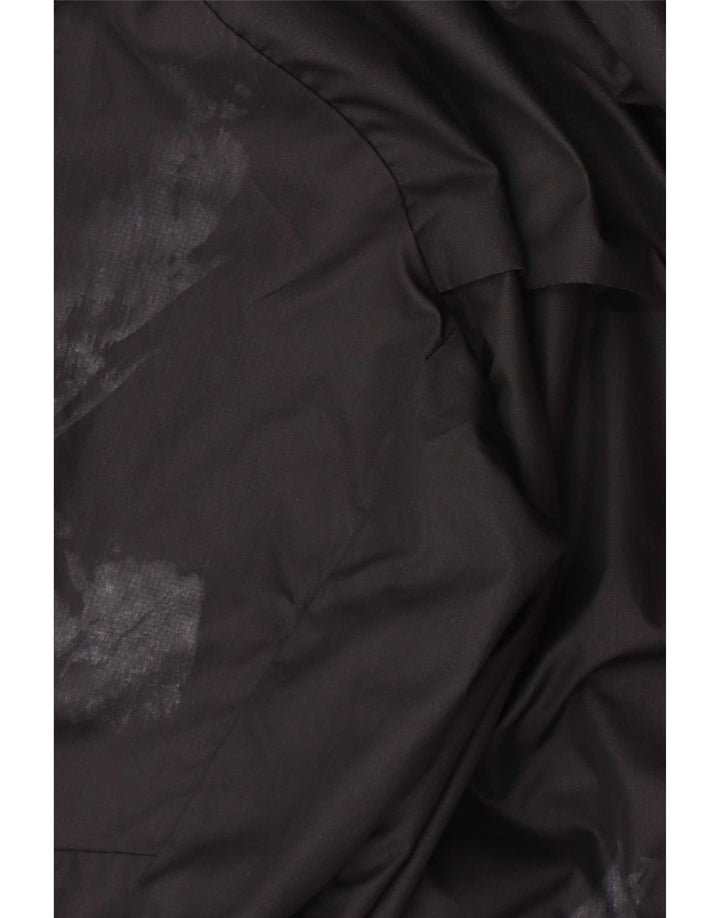 Nike Chaqueta impermeable con capucha Dri Fit para hombre UK 38 Mediano Negro Poliéster