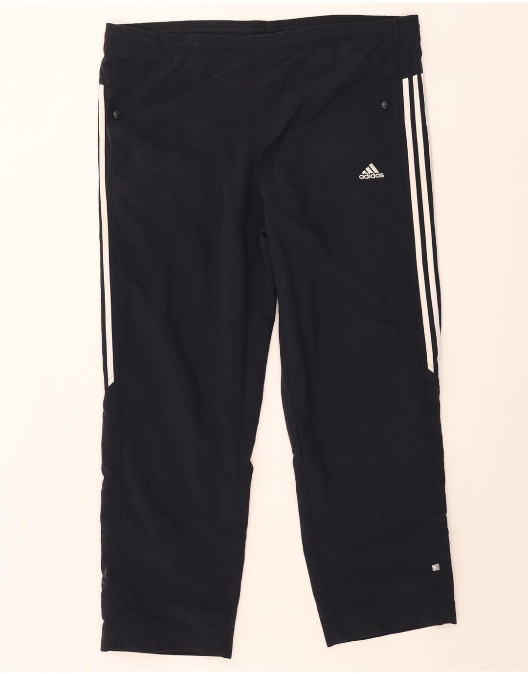 Adidas Pantalón Chándal Hombre XL Azul Marino Rayas Poliéster