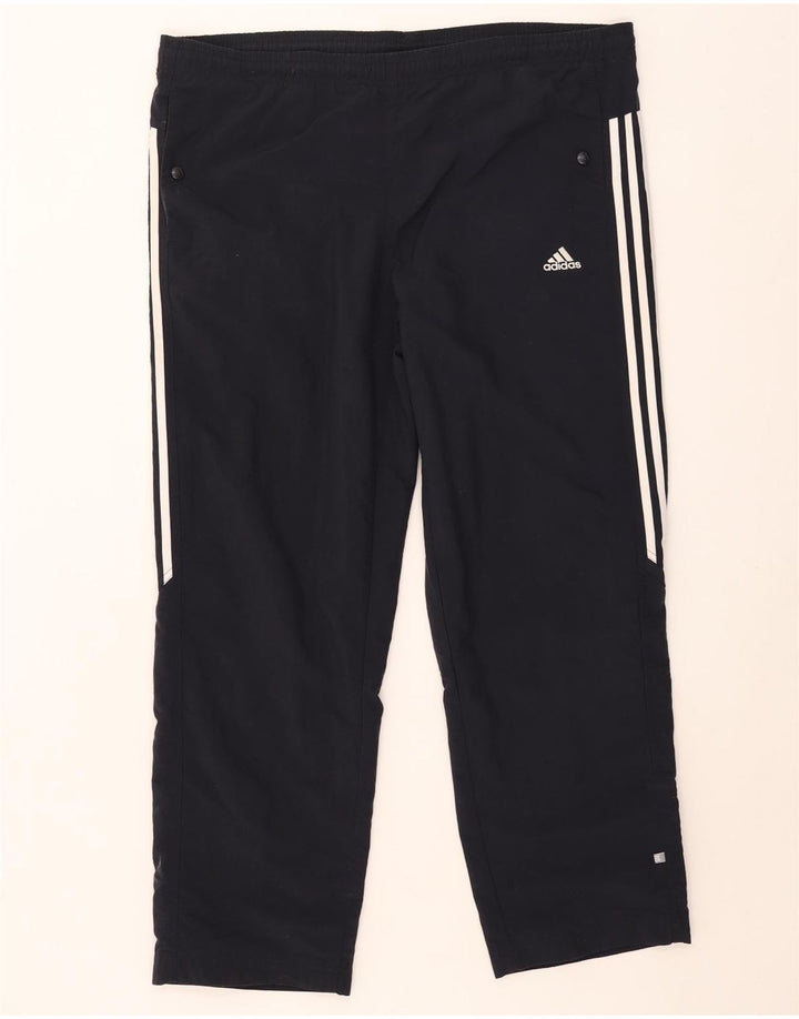 Adidas Pantalón Chándal Hombre XL Azul Marino Rayas Poliéster