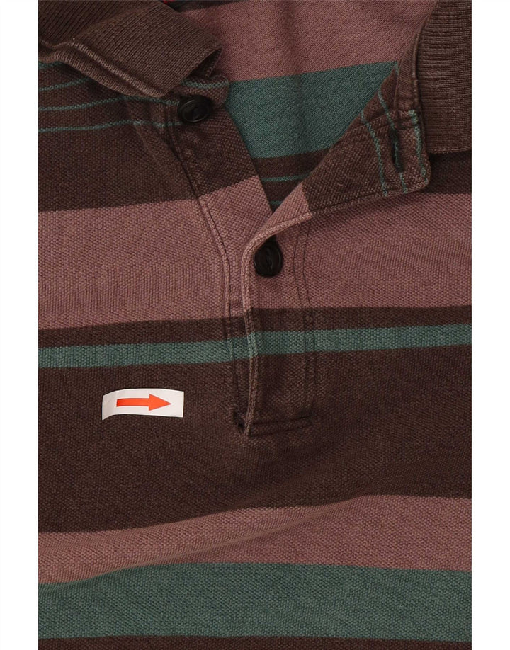 Levi's Polo De Manga Larga De Rayas Multicolor Medio Para Hombre