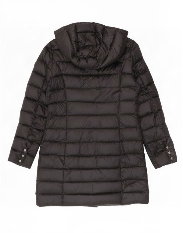 Cape Horn Abrigo acolchado con capucha para mujer IT 46 Large Black Nylon
