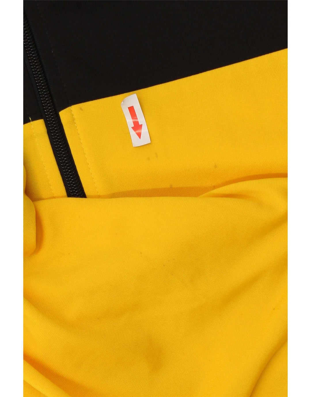 Puma Chaqueta Top De Chándal Para Hombre Poliéster Color Block Amarillo Medio