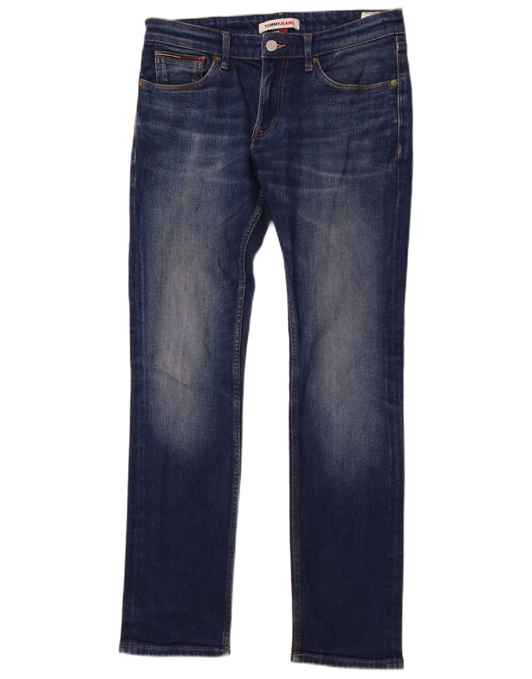Tommy Hilfiger Vaqueros Slim para Hombre W30 L32 Algodón Azul