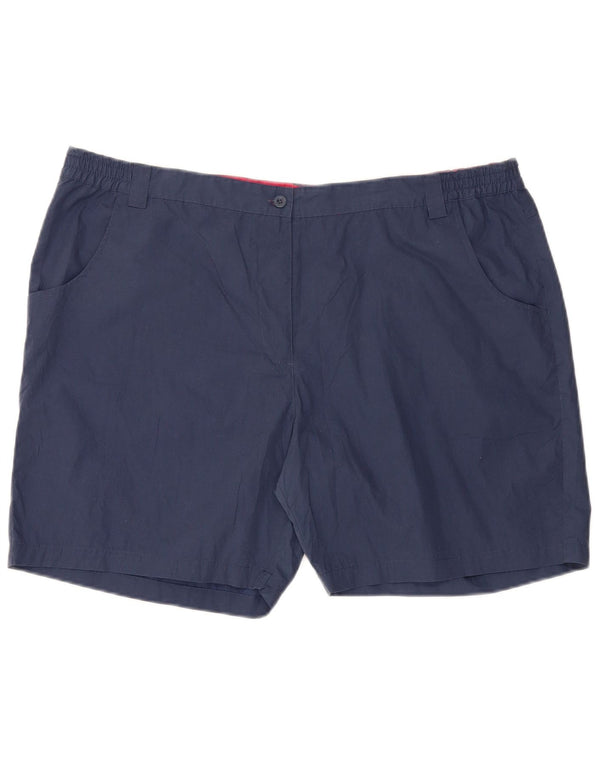 Pantalones cortos casuales de cintura alta para mujer Mountain Warehouse W44 3XL Azul marino