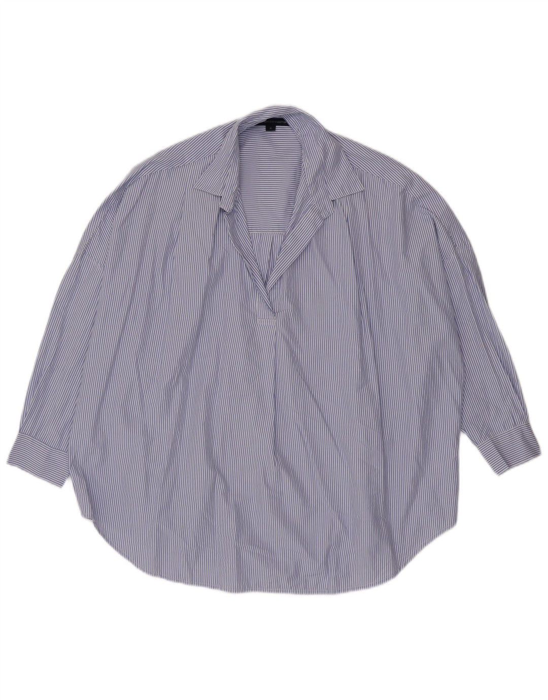 Camisa tipo pulóver para mujer de French Connection, talla 44, color azul medio, a rayas