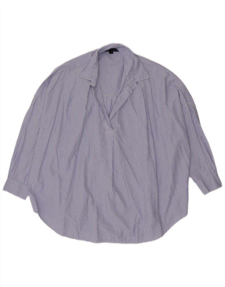 Camisa tipo pulóver para mujer de French Connection, talla 44, color azul medio, a rayas