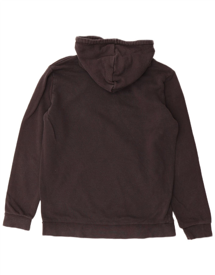 Adidas Hombre Sudadera Con Capucha Gráfica Jersey De Algodón Negro Mediano