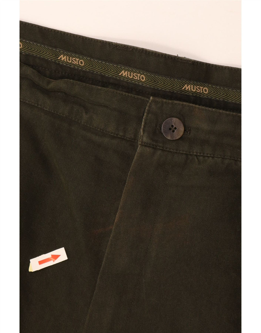MUSTO Bermudas para Hombre W44 2XL Caqui