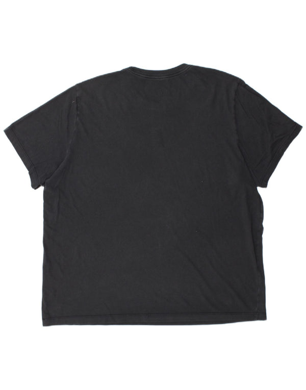 Camiseta NIKE Hombre Top 2XL Algodón Negro