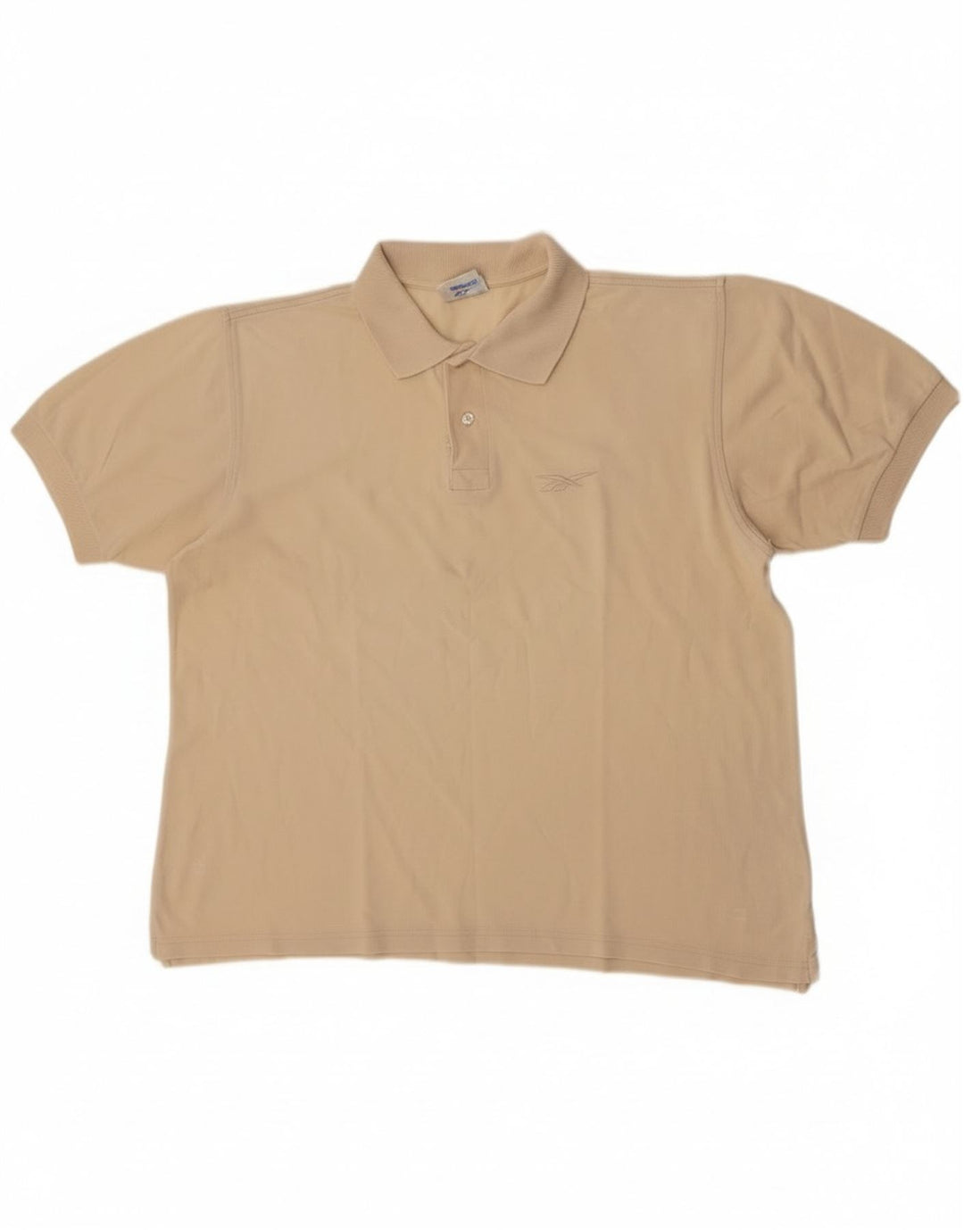 Polo Reebok Hombre Beige Medio